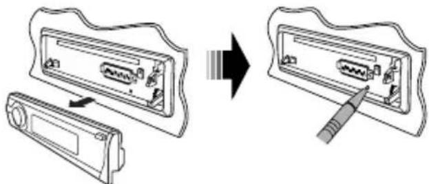 JVC KD-PDR62 - Laitteen säätö alkutilaan - 1