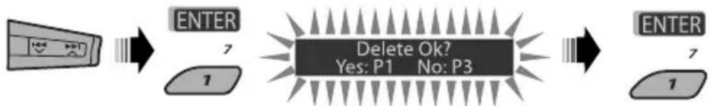 JVC KD-PDR62 - · Välj "Connect" eller "Disconnect" för att ansluta/koppla loss den valda enheten. - 2