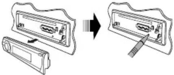 JVC KD-G541 - Het apparaat terugstellen - 1