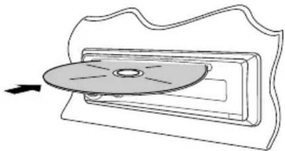 JVC KD-PDR31 - Spela en skiva i mottagaren - 1