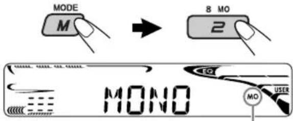 MODE M 8 MO 2 MONO MO USER