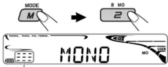 MODE M 8 MO 2 MONO MO USER