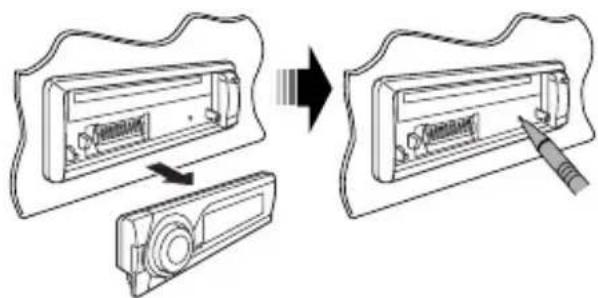JVC KD-BT1 - Het apparaat terugstellen - 1