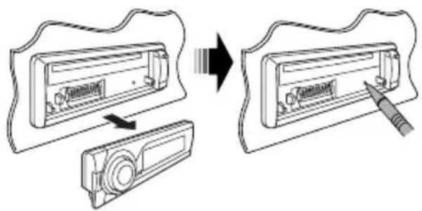 JVC KD-BT1 - Nulstilling af dit apparat - 1