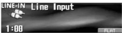 LINE-IN Line Input 1:00 FLAT