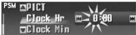 PSM □PICT Clock Hr 0:80 □Clock Min