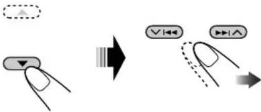 JVC KD-SHX751 - Himmennystilan valinta - 6