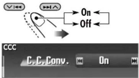 JVC KD-SHX751 - ■ Activeren van de converter voor compensatie van compressie (CC Converter) - 1