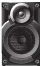 PANASONIC SC-AKX16E - Rozmieszczenie głośników - 3