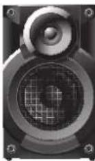 PANASONIC SC-AKX16E - Kaiutinten sijoittelu - 1