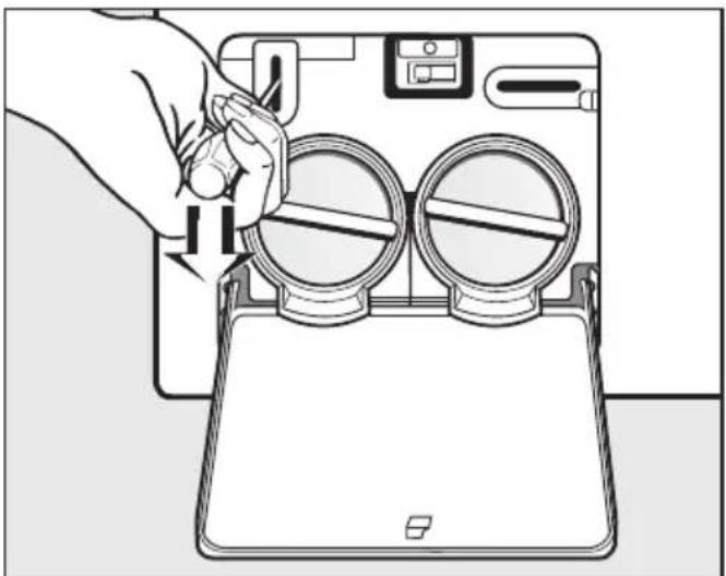 MIELE WMH122 WPS PowerWash 2.0 - Opening the door - 1