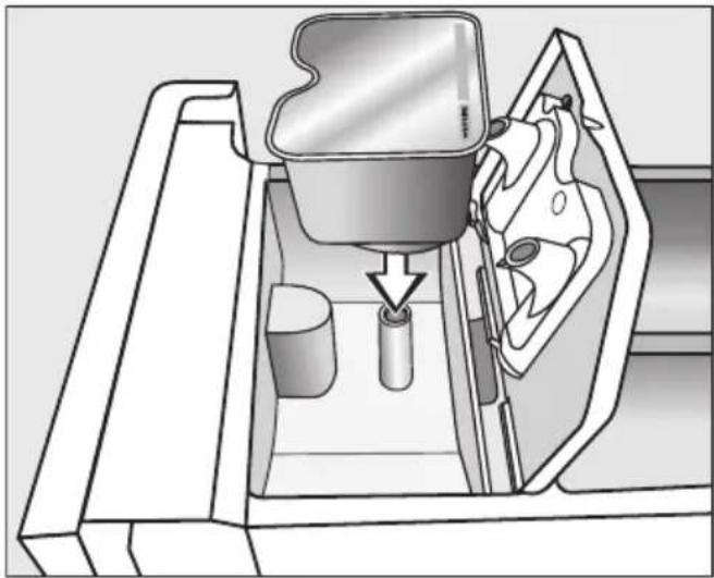 MIELE WMH122 WPS PowerWash 2.0 - Inserting a capsule - 2