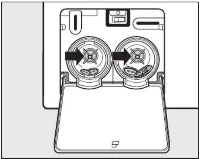 MIELE WMH122 WPS PowerWash 2.0 - Procedure for draining the washing machine - 4
