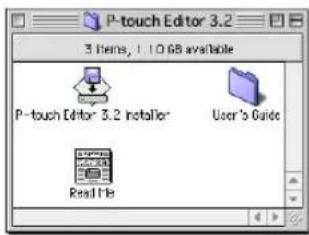 BROTHER P-Touch 9600 - Con un Mac OS anterior a OS X: - 3