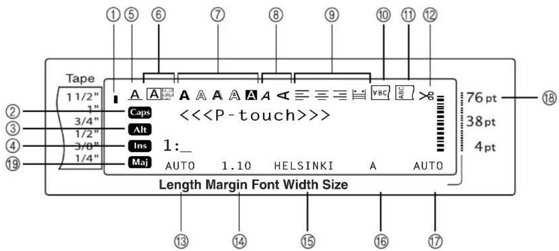 Tape 1 1/2" 1" 3/4" 1/2" 3/8" 1/4" Caps <>> Alt Ins 1:_ Maj AUTO 1.10 HELSINKI A AUTO Length Margin Font Width Size 76 pt 38 pt 4 pt