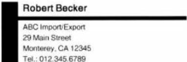 BROTHER P-Touch 9600 - Pre-set templates p. 59 - 3
