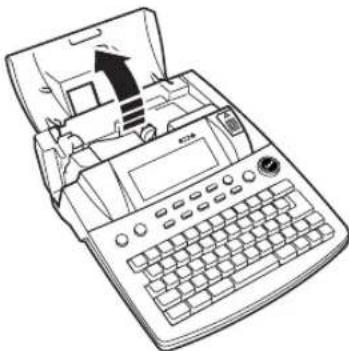BROTHER P-Touch 9600 - Installing/replacing a tape cassette - 1