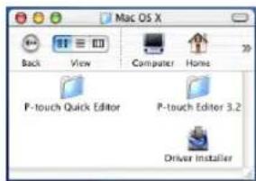 BROTHER P-Touch 9600 - Con SO Mac X v10.1 o v10.2: - 2