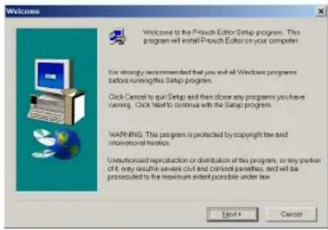 Welcome Pouch Editor Setup program. This program will install Pouch Editor on your computer. For strongly recommended that you and all Windows programs before running this Setup program. Click Cancel to quit Setup and then close any program you have running. Click Next to continue with the Setup program. WARNING: This program is protected by copyright law and informational resources. Unauthorized reproduction or distribution of this program, or any parties of it, may insulin severe civil and criminal penalties, and will be prosecuted to the maximum extent possible under law. Next > Cancel
