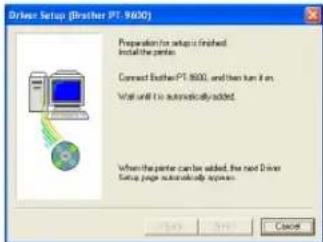BROTHER P-Touch 9600 - Con Windows® XP: - 1