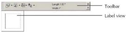 J - A1 - A2 - Length 1.00 ° Width 1° Toolbar Label view