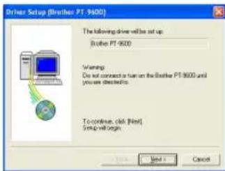 BROTHER P-Touch 9600 - Con Windows ^® XP: - 1