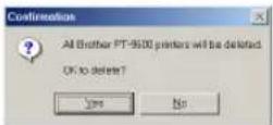 BROTHER P-Touch 9600 - Para desinstalar el controlador de la impresora: - 3