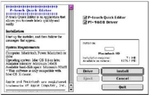 BROTHER P-Touch 9600 - - Para una instalación personalizada - 1