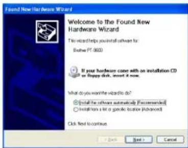 Found New Hardware Wizard Welcome to the Found New Hardware Wizard helps you install software for Another PC 9000 If your hardware came with an installation CD or Happy disk, insert it now. What do you want the wizard to do? Install the software automatically [Accessories] Install from a list of specific locations [Advanced] Click Next to continue