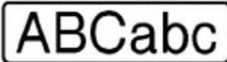 BROTHER P-Touch 2110 - Setting Label Attributes - 4