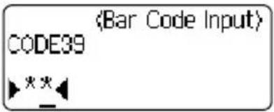 BROTHER P-Touch 2110 - Entering Bar Code Data - 1