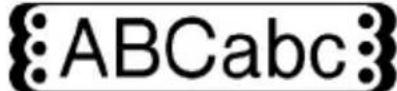 BROTHER P-Touch 2110 - Setting Label Attributes - 12