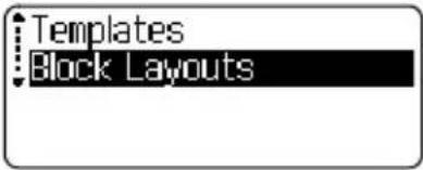 BROTHER P-Touch 2110 - Using Block Layouts - 1
