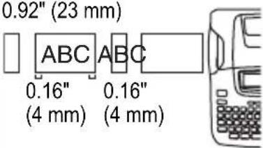 BROTHER P-Touch 2110 - Tape Cutting Options - 2