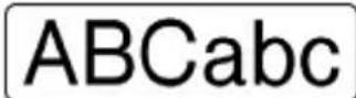 BROTHER P-Touch 2110 - Setting Label Attributes - 3