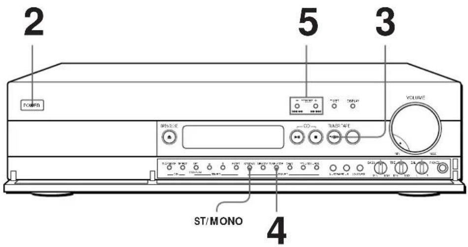 2 5 3 POWER VOLUME ST/MONO 4