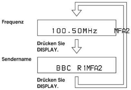 SONY RXD-700 - Das Display - 2