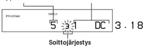 PROGRAM 1HCK 5 3 1 DC 3 . 18 Soittojärjestys