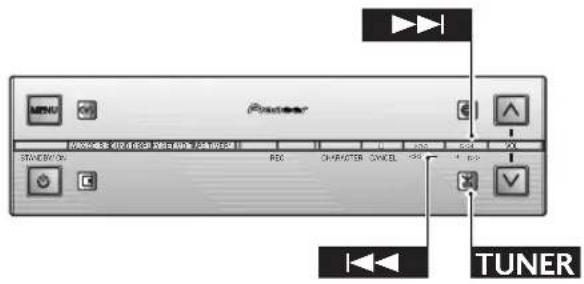 MENU TURER TUNER