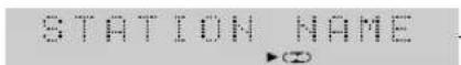 PIONEER S-L8 - Recall the station memory you want to name. - 1