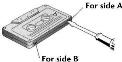 For side A For side B