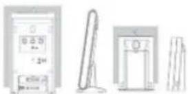 HAMA EWS-385 - UTILISATION DU SUPPORT DE TABLE OU INSTALLATION MURALE - 1