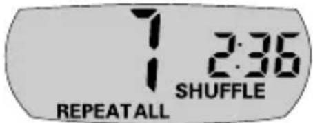 7 2:36 1 SHUFFLE REPEATALL