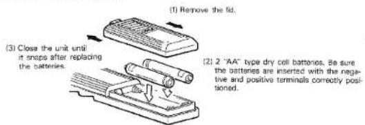 YAMAHA CD-2 - BATTERY REPLACEMENT - 1