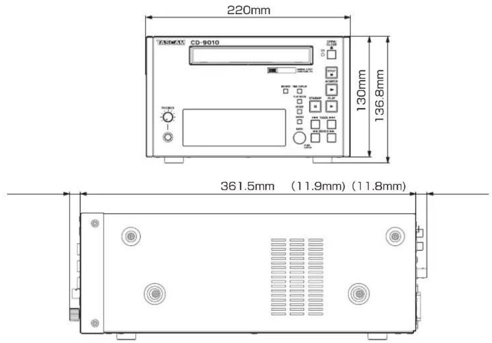 TASCAM CD-9010CF - General - 1
