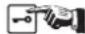 HOOVER HVH 551 B - • WERKING VAN DE VERGRENDELINGSTOETS - 1
