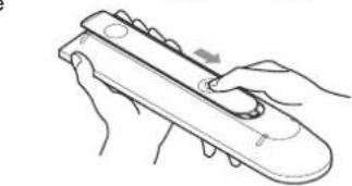 HITACHI P42TP01UOM - Åbn batteridæksle - 1