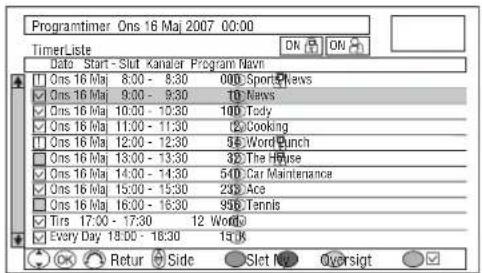 Programtimer Ons 16 Maj 2007 00:00 TimerListe Date Start - Slut Kanaler Program Navn Ons 16 Maj 8:00 - 8:30 000 Sports News Ons 16 Maj 9:00 - 9:30 10 News Ons 16 Maj 10:00 - 10:30 100 Today Ons 16 Maj 11:00 - 11:30 12 Cooking Ons 16 Maj 12:00 - 12:30 54 Word Punch Ons 16 Maj 13:00 - 13:30 32 The House Ons 16 Maj 14:00 - 14:30 540 Car Maintenance Ons 16 Maj 15:00 - 15:30 232 Ace Ons 16 Maj 16:00 - 16:30 956 Tennis Tirs 17:00 - 17:30 12 Words Every Day 18:00 - 18:30 15 X Return Side Slot Now Oversigt