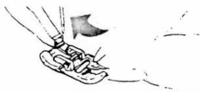 HUSQVARNA Viking 205 - Changing the presser foot - 1