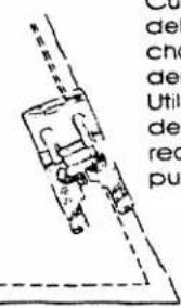 Technical diagram of a mechanical device with labeled components and partial Chinese text on the right